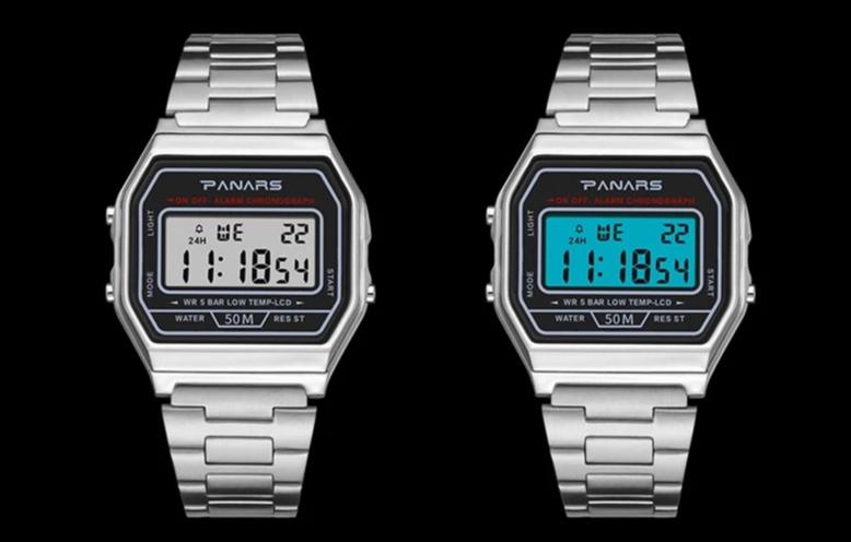 Buy Classic Vintage Square Digital Sports watches For Men And
