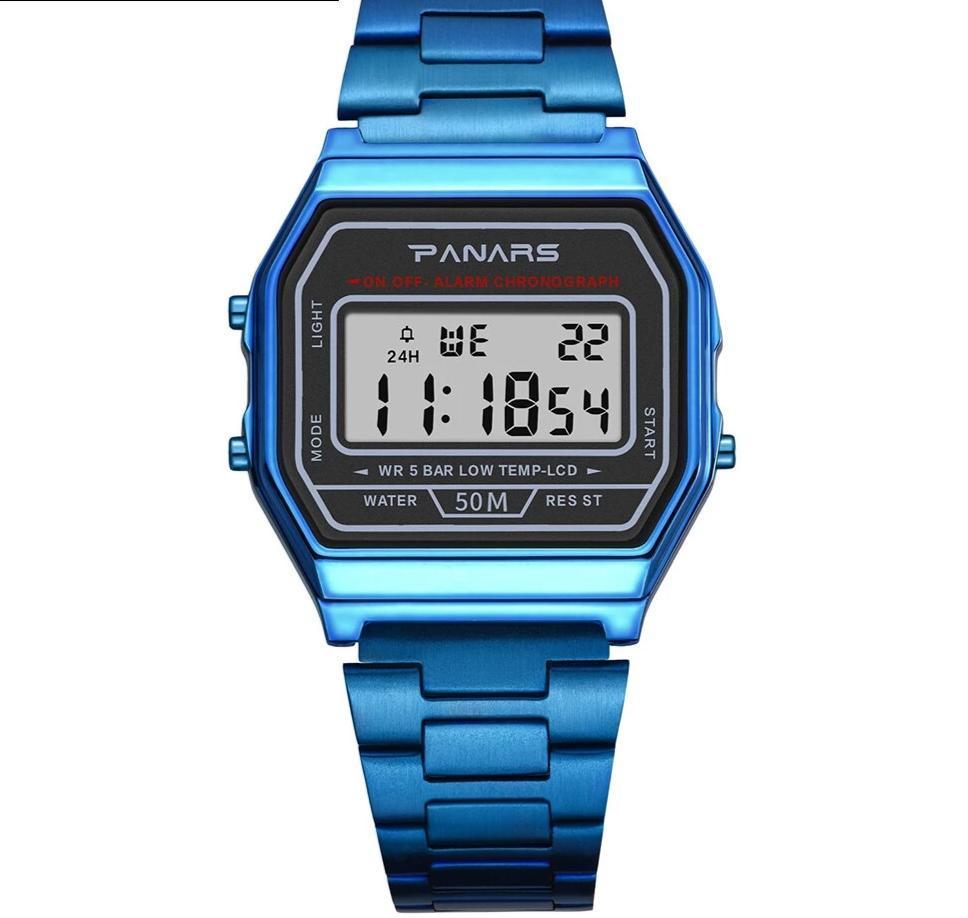 Classic Vintage Square Digital Sports watches For Men And Women-FunkyTradition - FunkyTradition