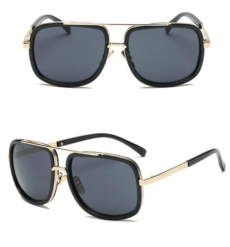 Classic Vintage Square Retro Sunglasses For Men And Women-FunkyTradition - FunkyTradition