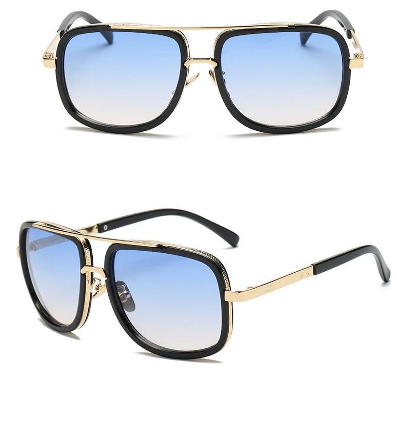 Classic Vintage Square Retro Sunglasses For Men And Women-FunkyTradition - FunkyTradition