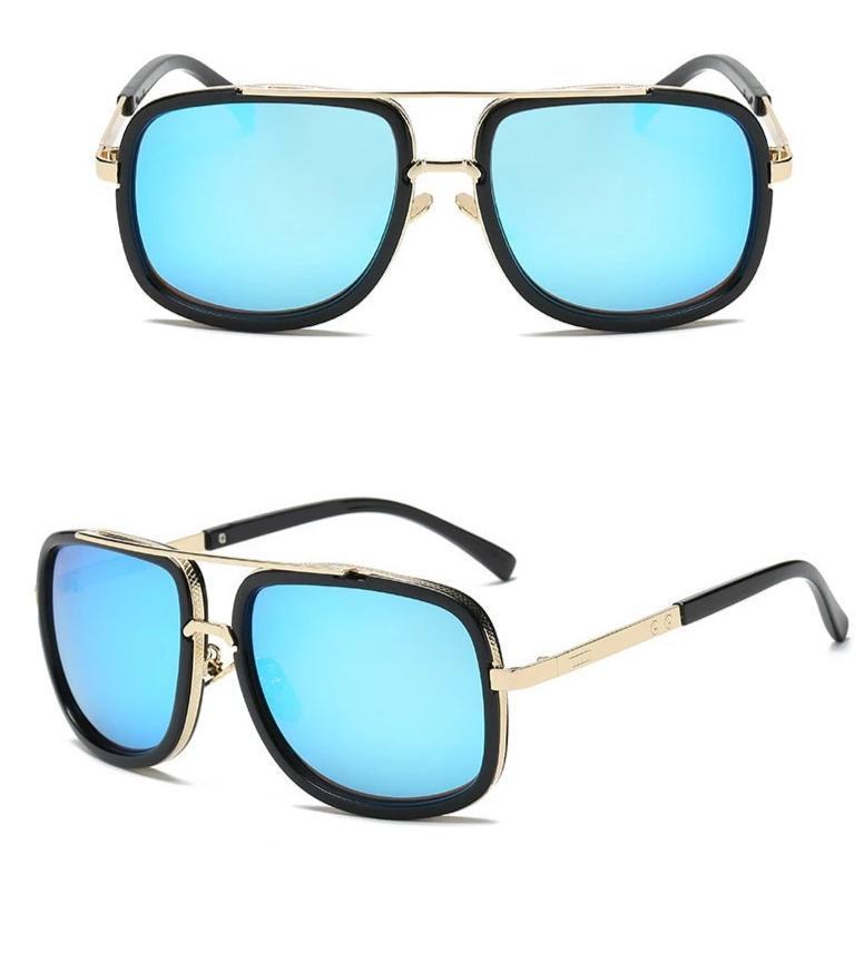 Classic Vintage Square Retro Sunglasses For Men And Women-FunkyTradition - FunkyTradition