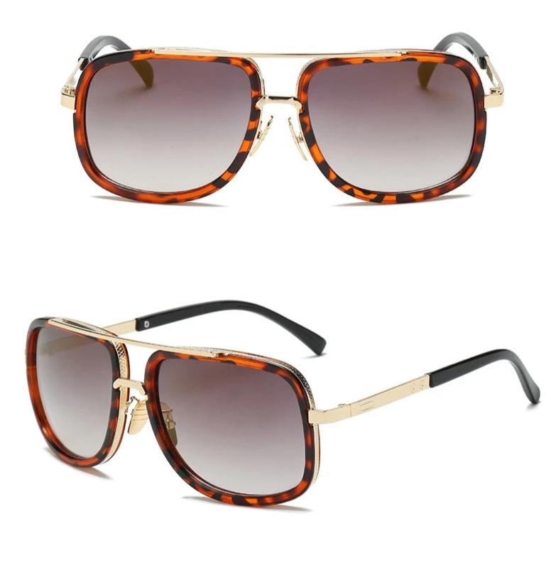 Classic Vintage Square Retro Sunglasses For Men And Women-FunkyTradition - FunkyTradition