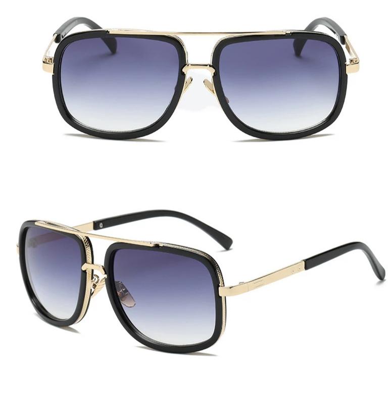 Classic Vintage Square Retro Sunglasses For Men And Women-FunkyTradition - FunkyTradition