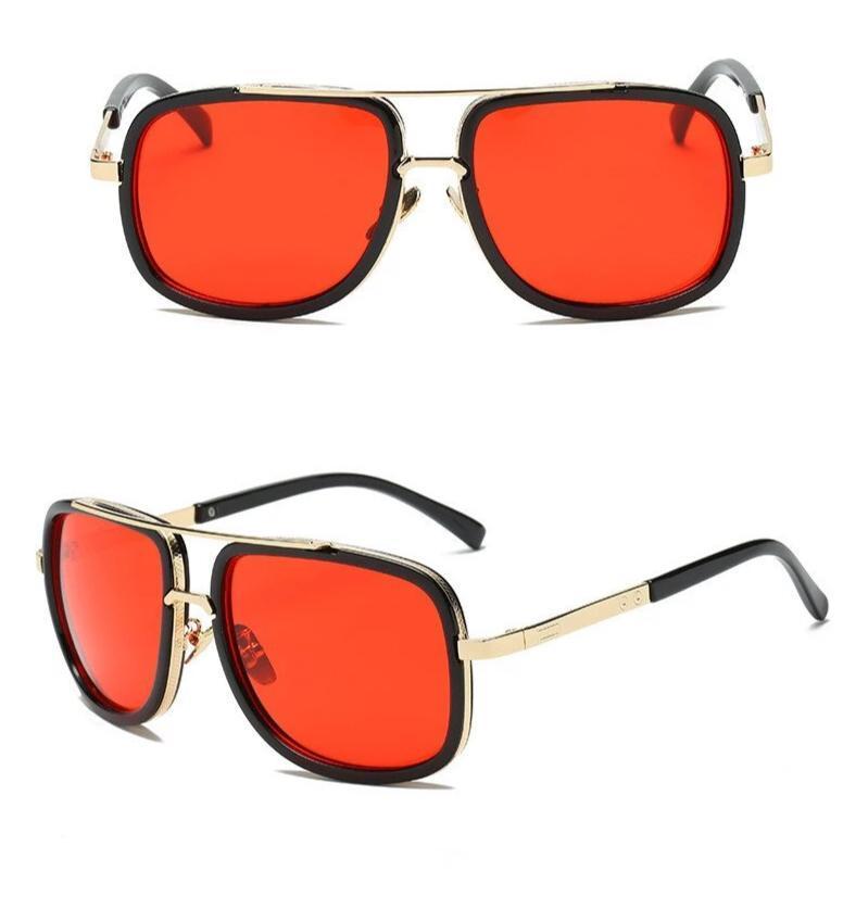 Classic Vintage Square Retro Sunglasses For Men And Women-FunkyTradition - FunkyTradition