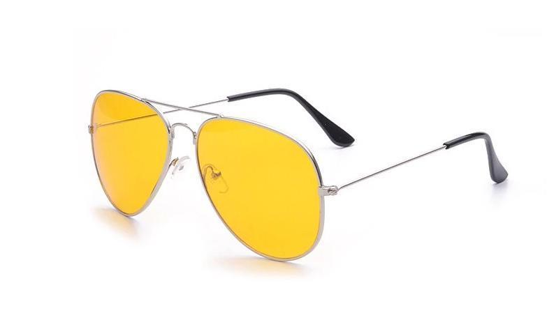 Classic Yellow Candy Aviator Sunglasses For Men And Women-FunkyTradition - FunkyTradition