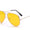 Classic Yellow Candy Aviator Sunglasses For Men And Women-FunkyTradition - FunkyTradition