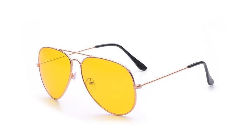 Classic Yellow Candy Aviator Sunglasses For Men And Women-FunkyTradition - FunkyTradition