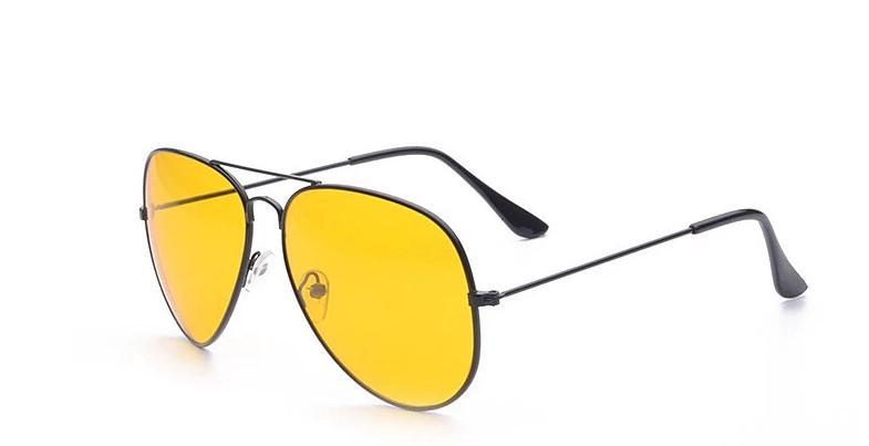 Classic Yellow Candy Aviator Sunglasses For Men And Women-FunkyTradition - FunkyTradition