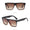 Classy Square Mirror Sunglasses For Men And Women-FunkyTradition - FunkyTradition