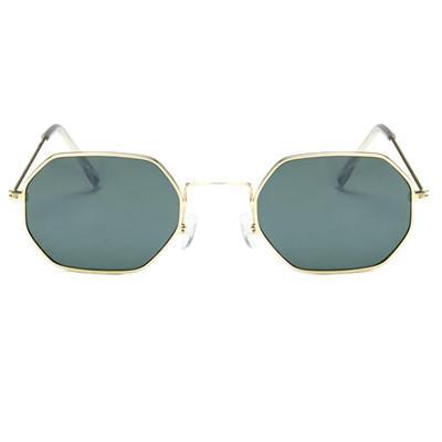 Classy Vintage Polygon Clear Lens Sunglasses For Men And Women -FunkyTradition - FunkyTradition