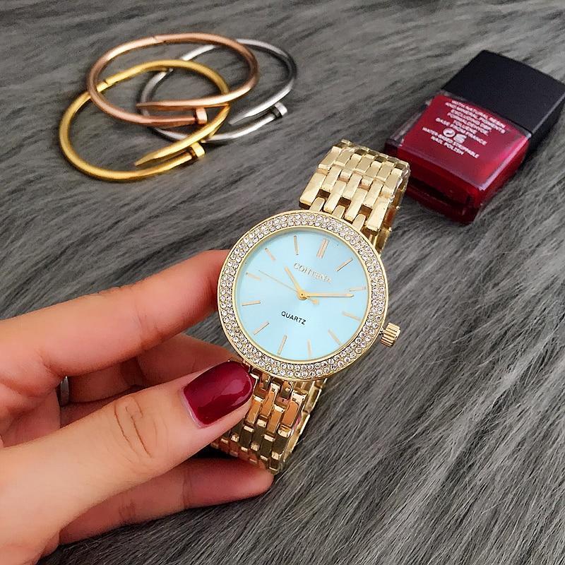 CONTENA Fashion Luxury Silver Stainless Steel Women Watch-FunkyTradition - FunkyTradition
