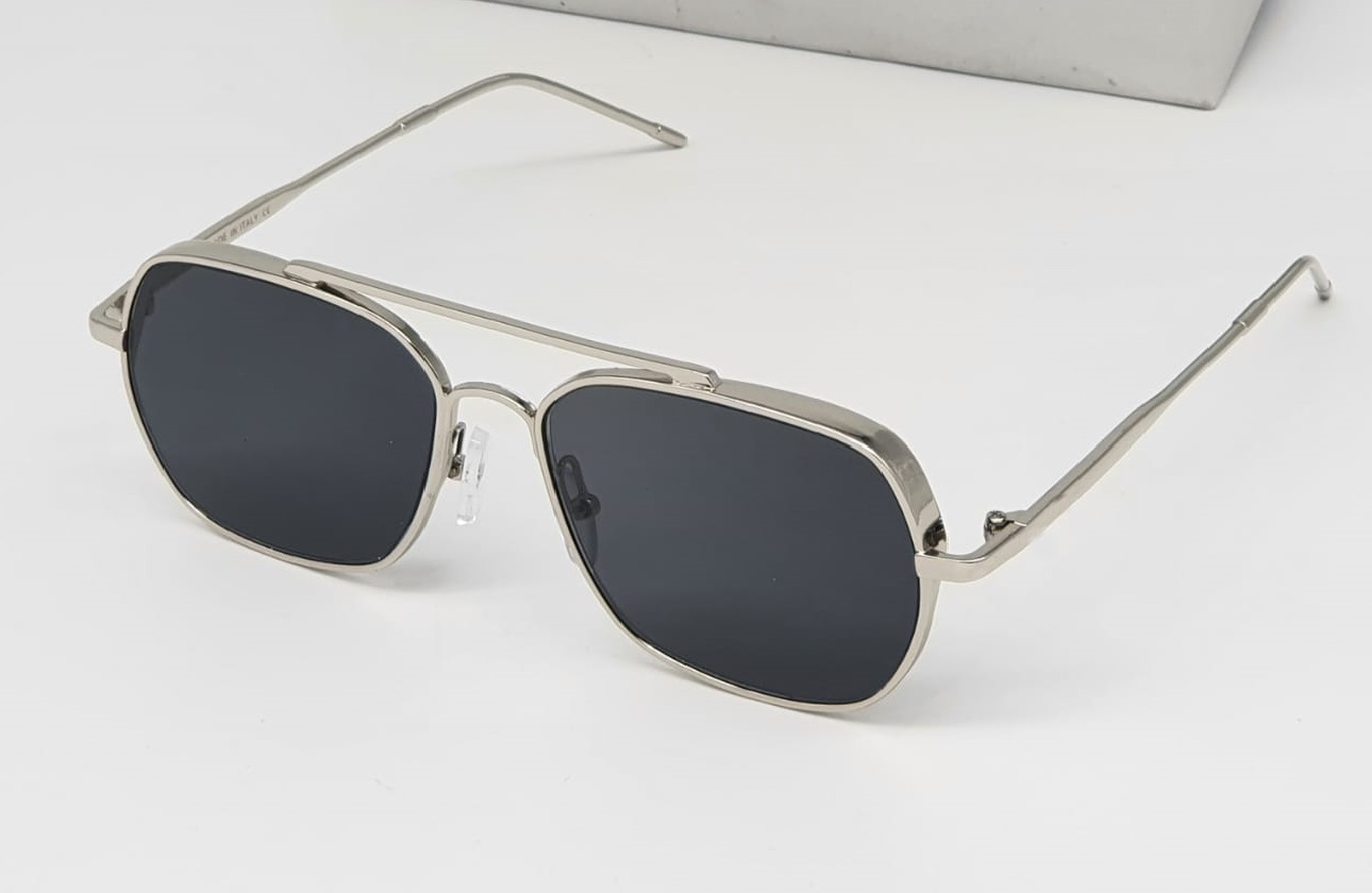 Virat Kohli Stylish Square Metal Frame Sunglasses For Men And Women-FunkyTradition