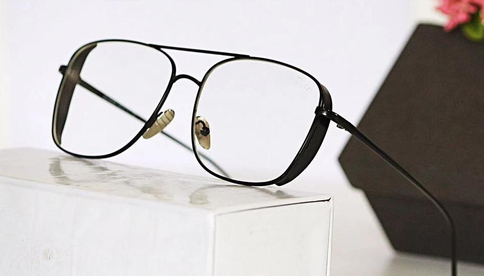 Stylish War Movie Square Vintage Sunglasses For Men-FunkyTradition