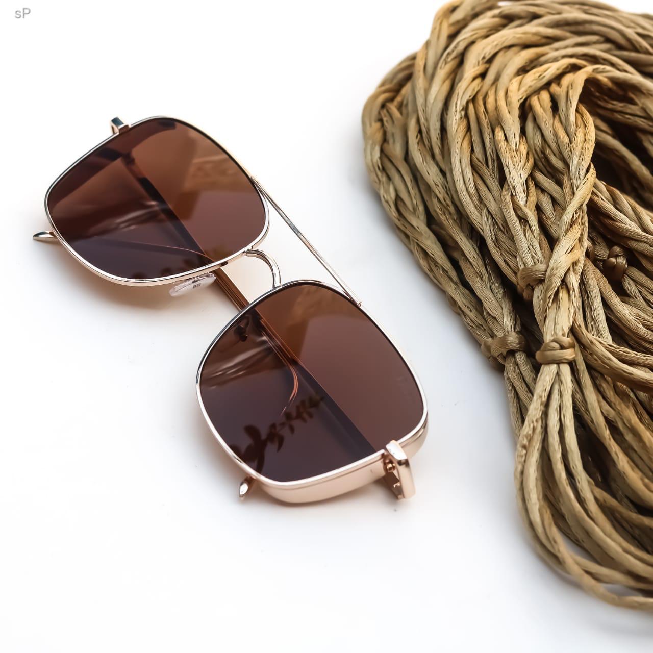 Stylish War Movie Square Vintage Sunglasses For Men-FunkyTradition