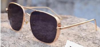 Stylish War Movie Square Vintage Sunglasses For Men-FunkyTradition