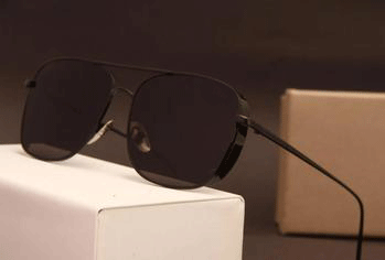 Stylish War Movie Square Vintage Sunglasses For Men-FunkyTradition
