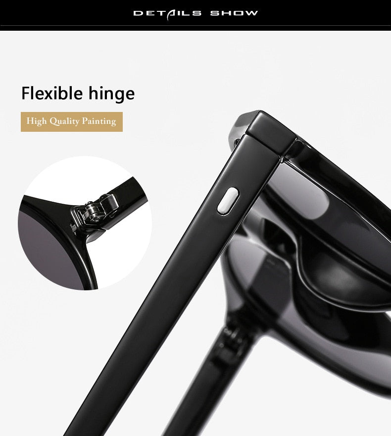 Designer Polarized Small Round Sunglasses For Men And Women-FunkyTradition