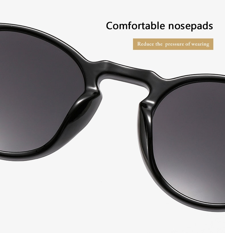 Designer Polarized Small Round Sunglasses For Men And Women-FunkyTradition