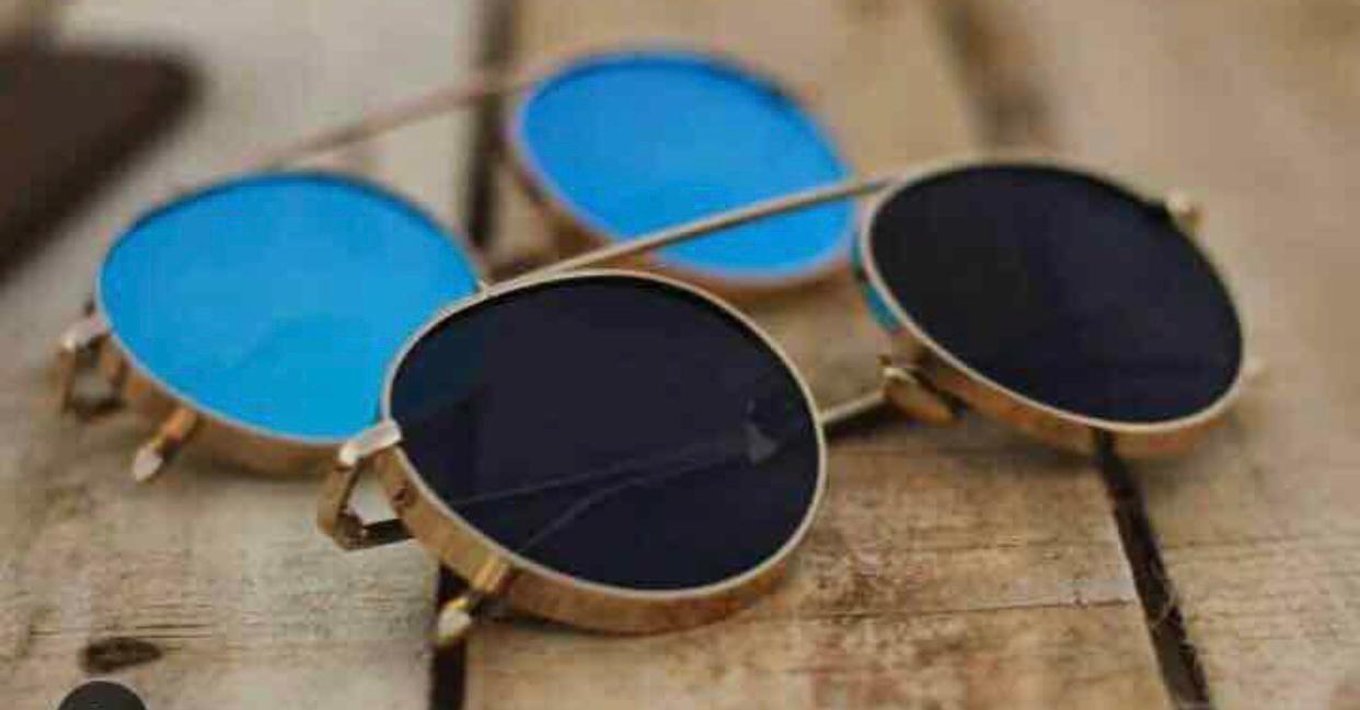Most Stylish Metal Frame Round Sunglasses For Men And Women-FunkyTradition