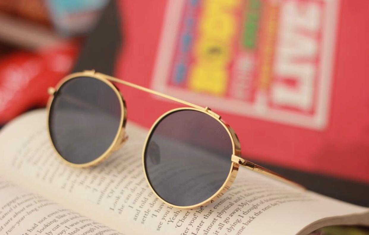 Most Stylish Metal Frame Round Sunglasses For Men And Women-FunkyTradition