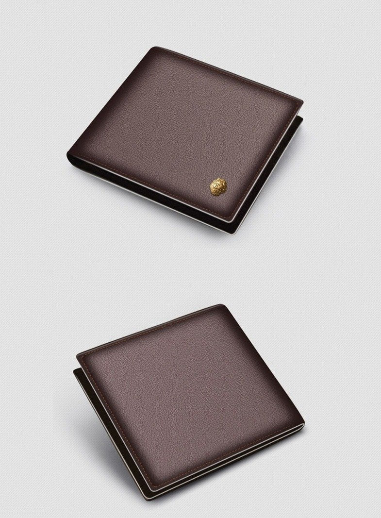 Vintage Genuine Leather Wallet With Standard Card Holders For Man-FunkyTradition