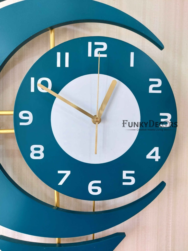 European Style Nordic Silent Movement Pendulum Wall Clock- Funkytradition Clocks