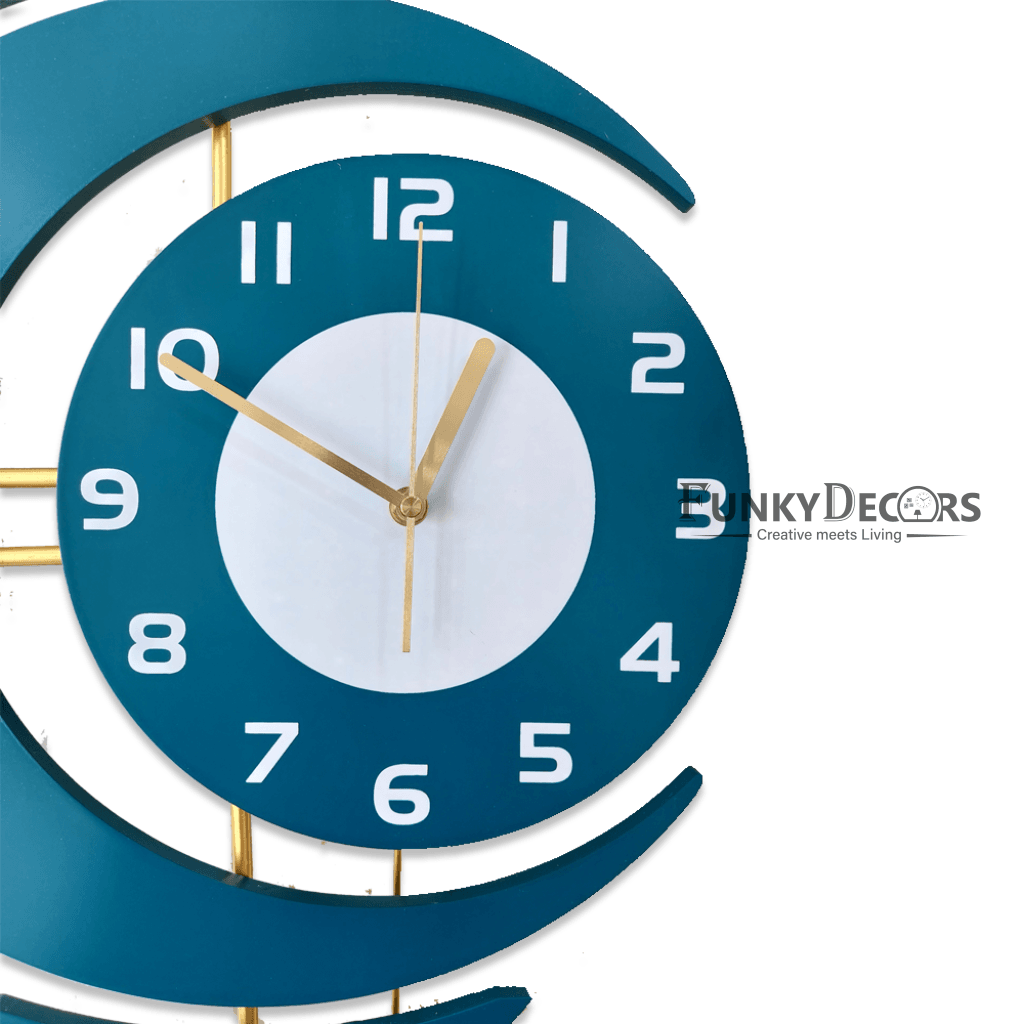 European Style Nordic Silent Movement Pendulum Wall Clock- Funkytradition Clocks
