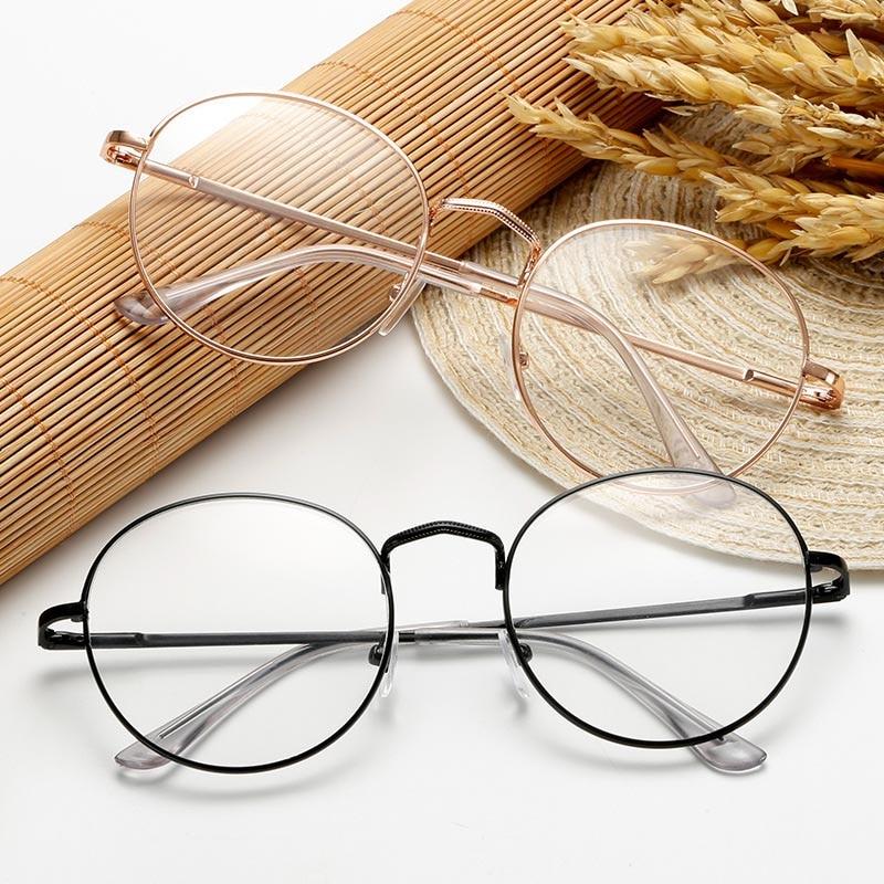 Fashion Reading Round Glasses Ultra-Light Frames FunkyTradition