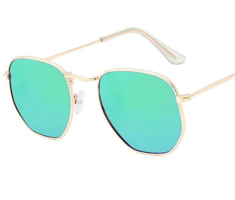 Fashionable Mirror Square Sunglasses For Men And Women-FunkyTradition - FunkyTradition