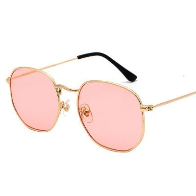 Fashionable Mirror Square Sunglasses For Men And Women-FunkyTradition - FunkyTradition