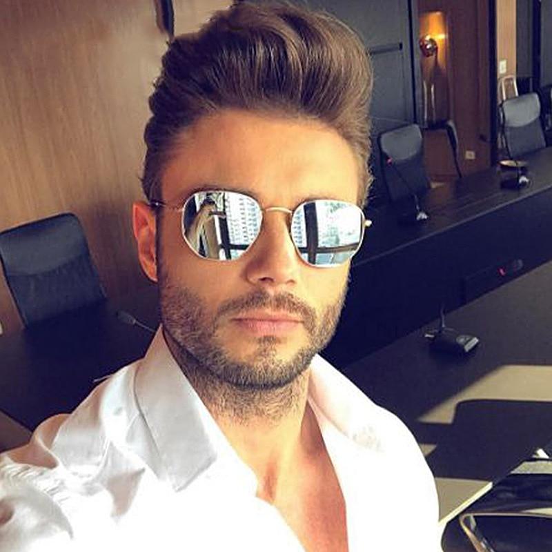 Fashionable Mirror Square Sunglasses For Men And Women-FunkyTradition - FunkyTradition
