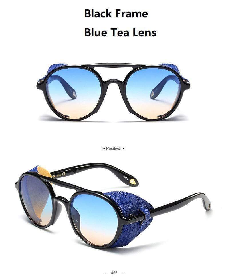 Funky Leather Cap Ranveer Singh Sunglasses-FunkyTradition - FunkyTradition