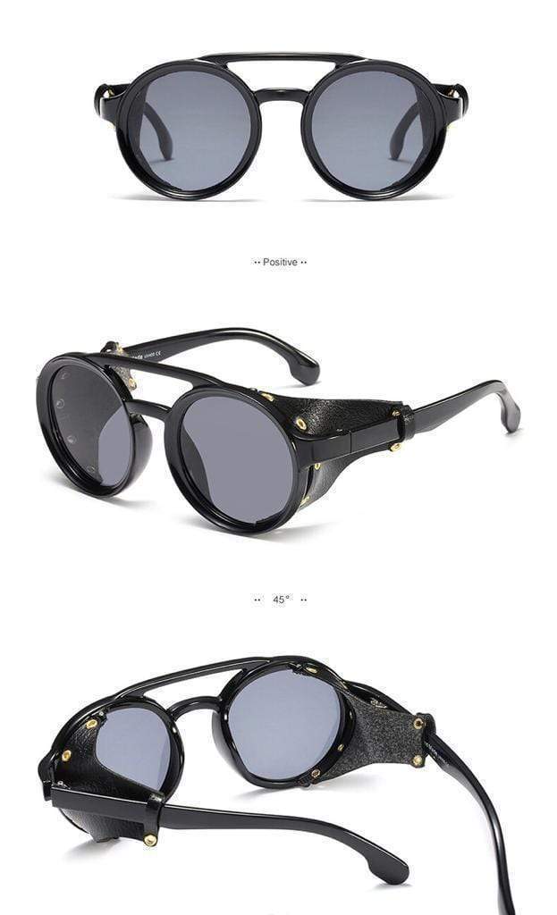 Funky Leather Cap Ranveer Singh Sunglasses-FunkyTradition - FunkyTradition
