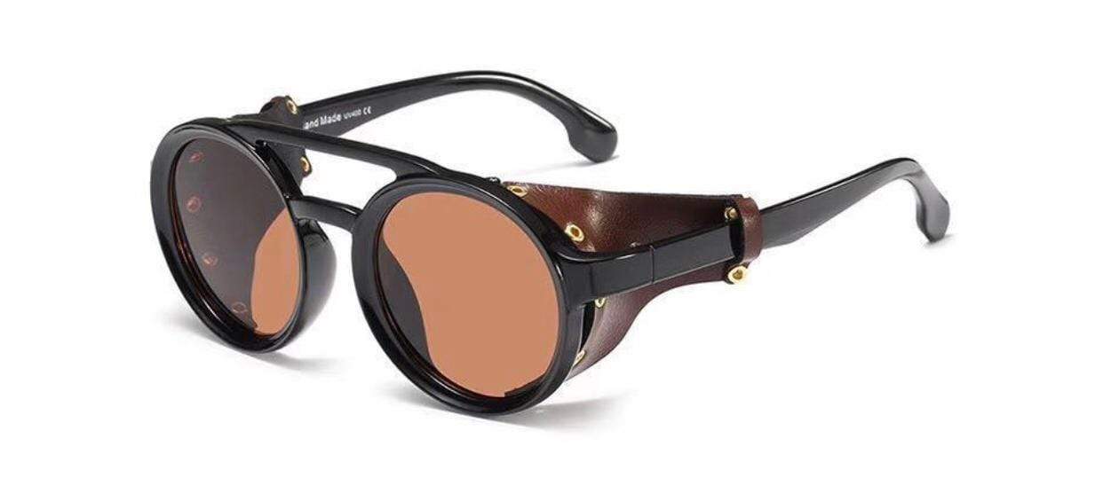 Funky Leather Cap Ranveer Singh Sunglasses-FunkyTradition - FunkyTradition