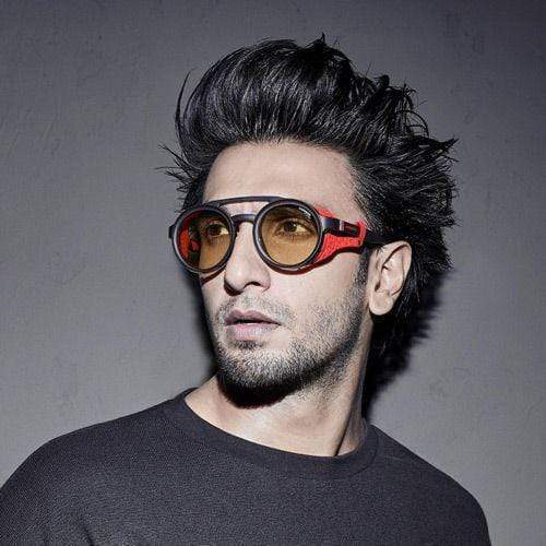 Funky Leather Cap Ranveer Singh Sunglasses-FunkyTradition - FunkyTradition