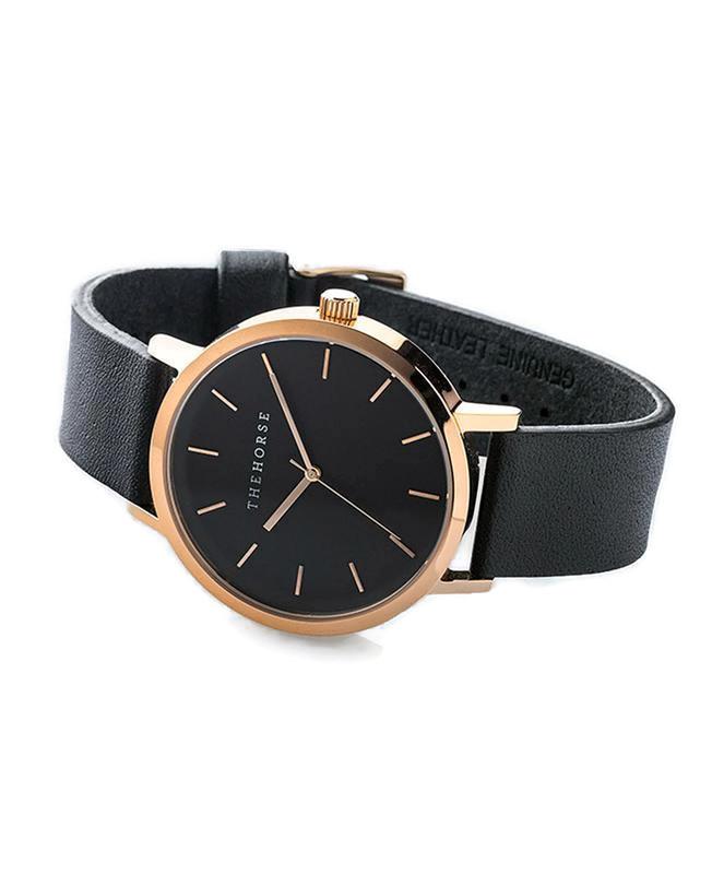 FunkyTradition Minimal Classic Black Golden Watch - FunkyTradition