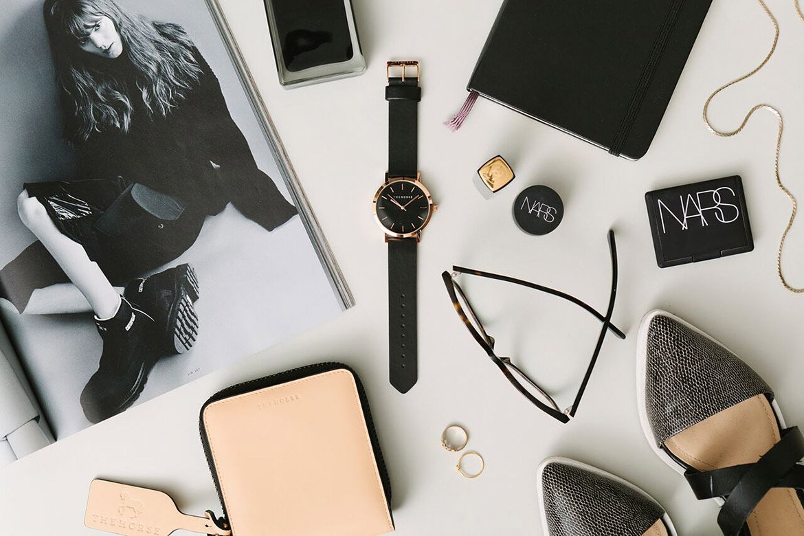 FunkyTradition Minimal Classic Black Golden Watch - FunkyTradition