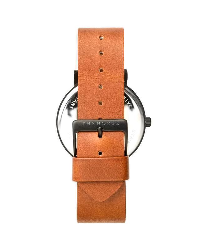 FunkyTradition Minimal Classic White Brown Watch - FunkyTradition