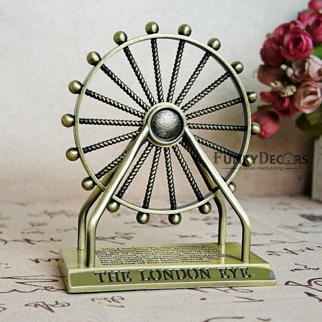 FunkyTradition The London Eye Aka The Millennium Wheel Showpiece For Home Office Decor And