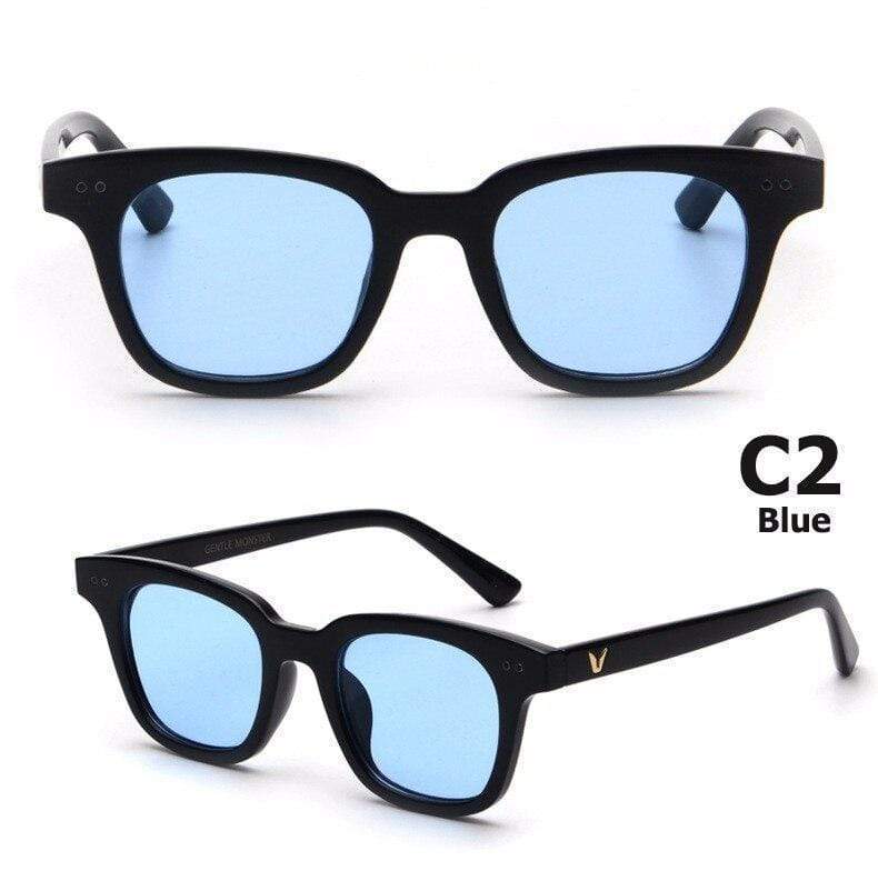 Gentle Wayfarer Square Candy Color Sunglasses For Men And Women -FunkyTradition - FunkyTradition