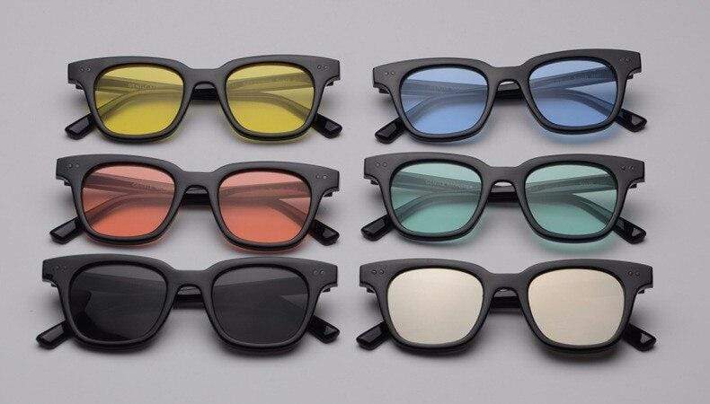 Gentle Wayfarer Square Candy Color Sunglasses For Men And Women -FunkyTradition - FunkyTradition