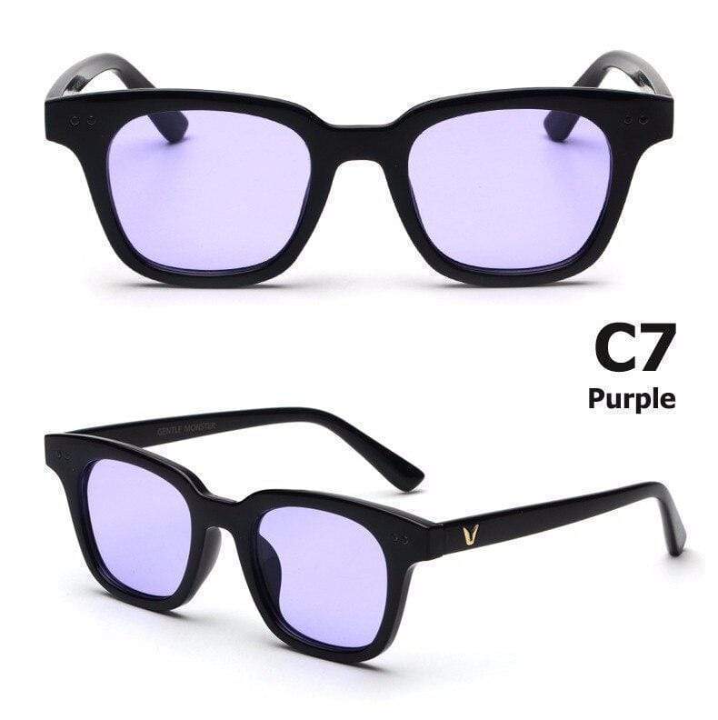 Gentle Wayfarer Square Candy Color Sunglasses For Men And Women -FunkyTradition - FunkyTradition