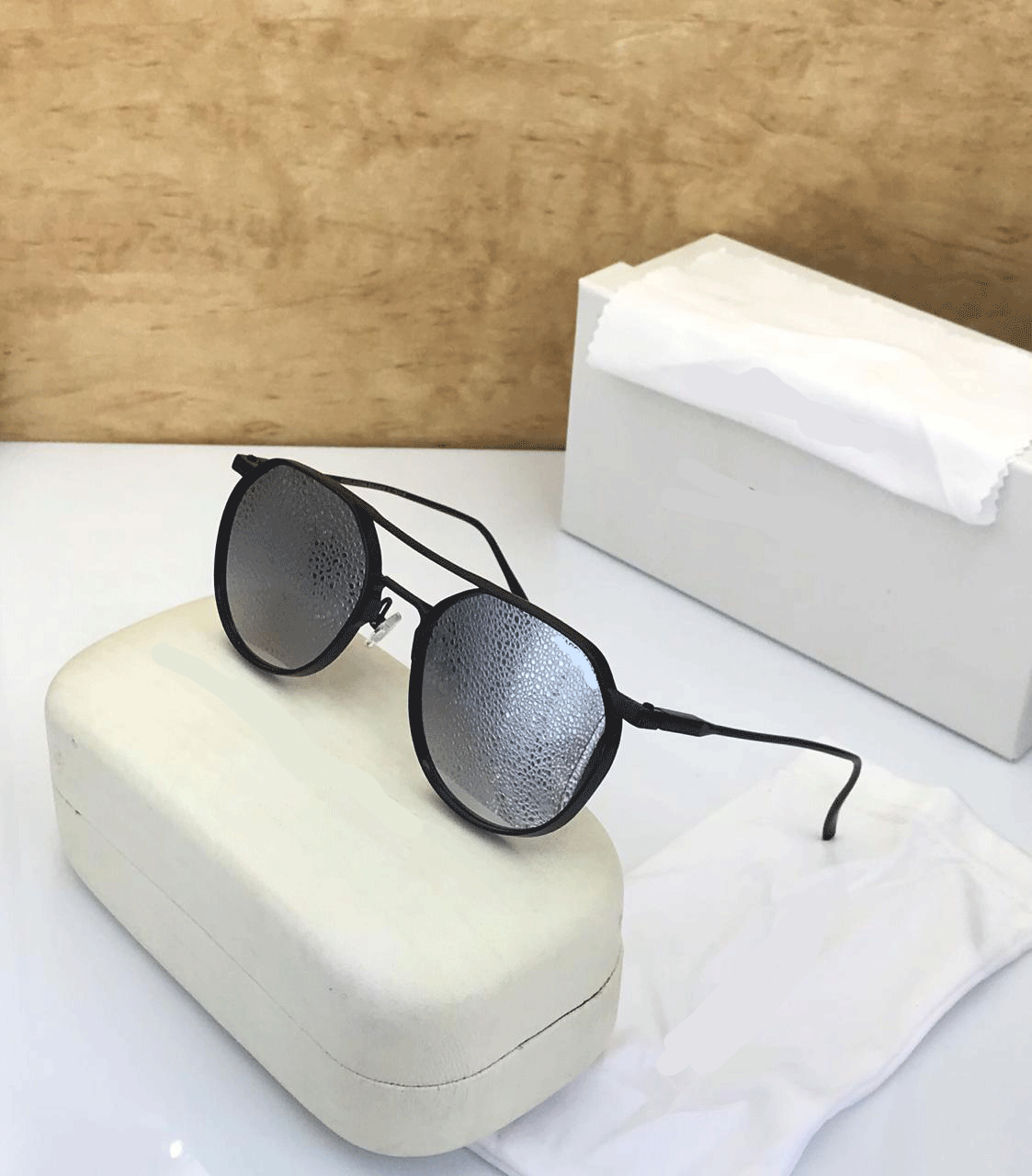 New Stylish Randeep Hooda Alloy Frame Pilot Sunglasses For Men And Women-FunkyTradition