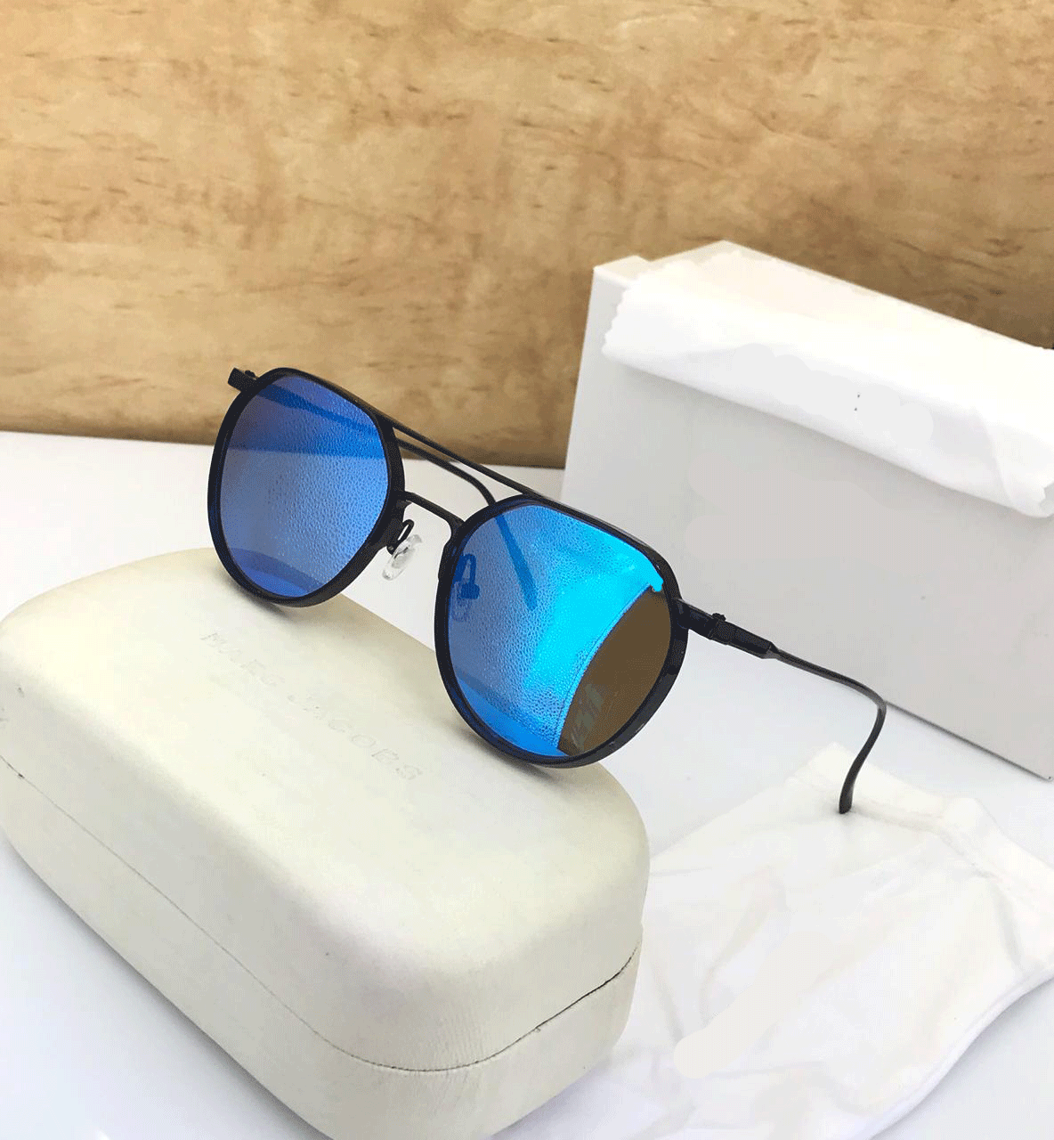 New Stylish Randeep Hooda Alloy Frame Pilot Sunglasses For Men And Women-FunkyTradition