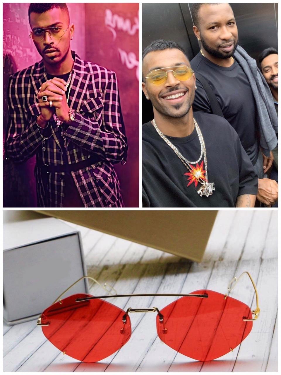 Hardik Pandya Cat Eye Candy Sunglasses For Men And Women-FunkyTradition - FunkyTradition