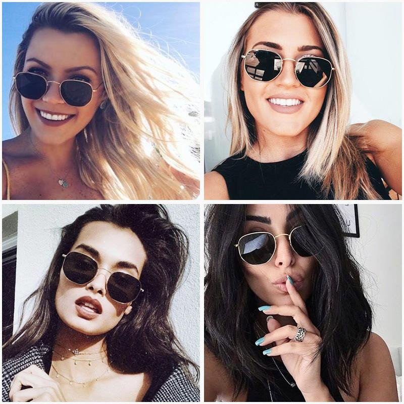 Hexagonal Sunglasses For Men And Women-FunkyTradition - FunkyTradition
