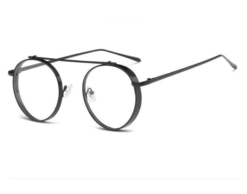 High Quality Round Glasses Frame Vintage Optical Eyeglasses Clear Lens Retro Classic Glasses Eyewear Men - FunkyTradition - FunkyTradition
