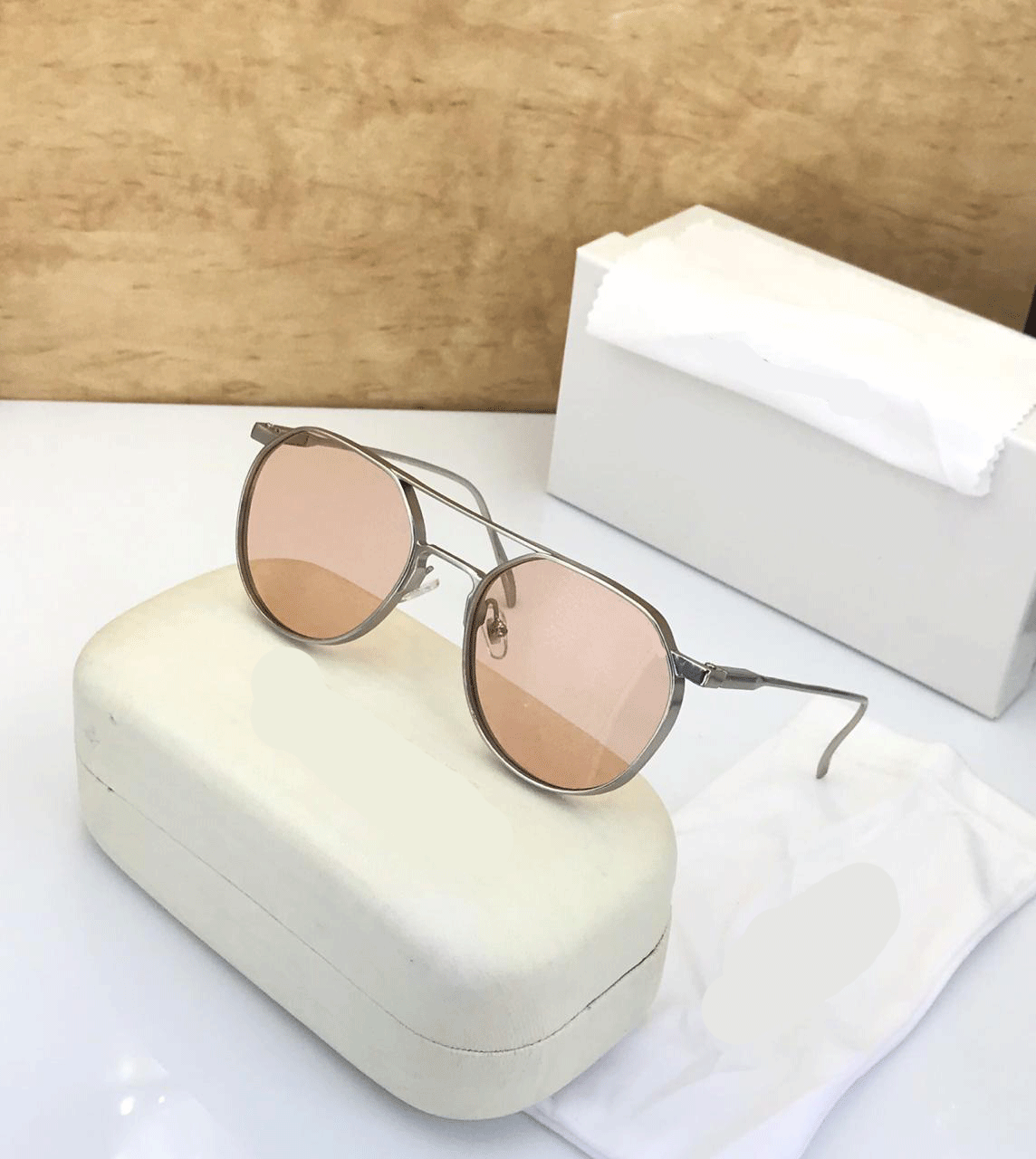 New Stylish Randeep Hooda Alloy Frame Pilot Sunglasses For Men And Women-FunkyTradition