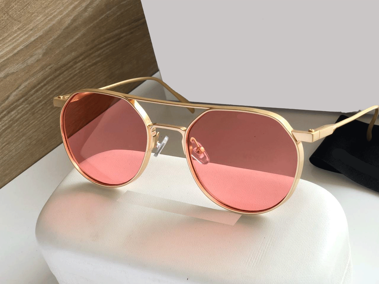 New Stylish Randeep Hooda Alloy Frame Pilot Sunglasses For Men And Women-FunkyTradition