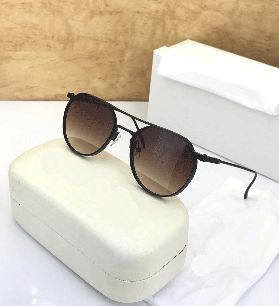 New Stylish Randeep Hooda Alloy Frame Pilot Sunglasses For Men And Women-FunkyTradition